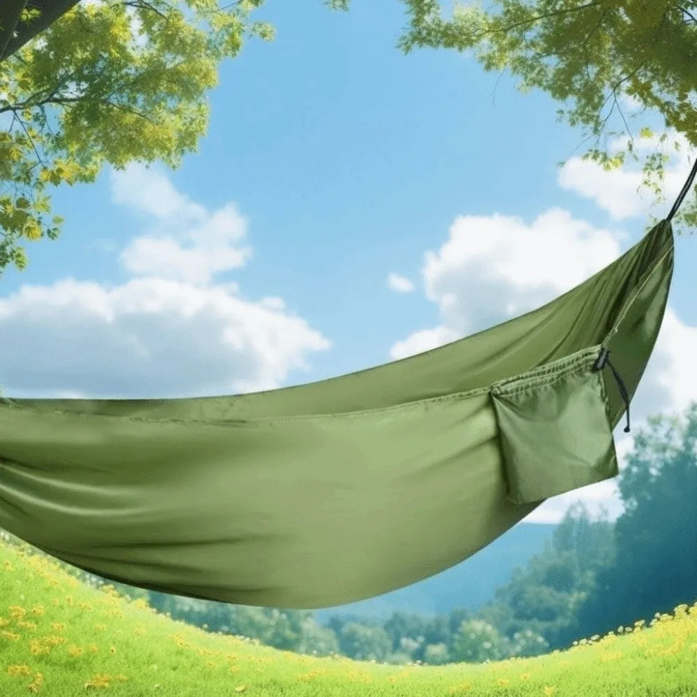 Dacron Camping Hammock – Single & Double Size | Easy Setup