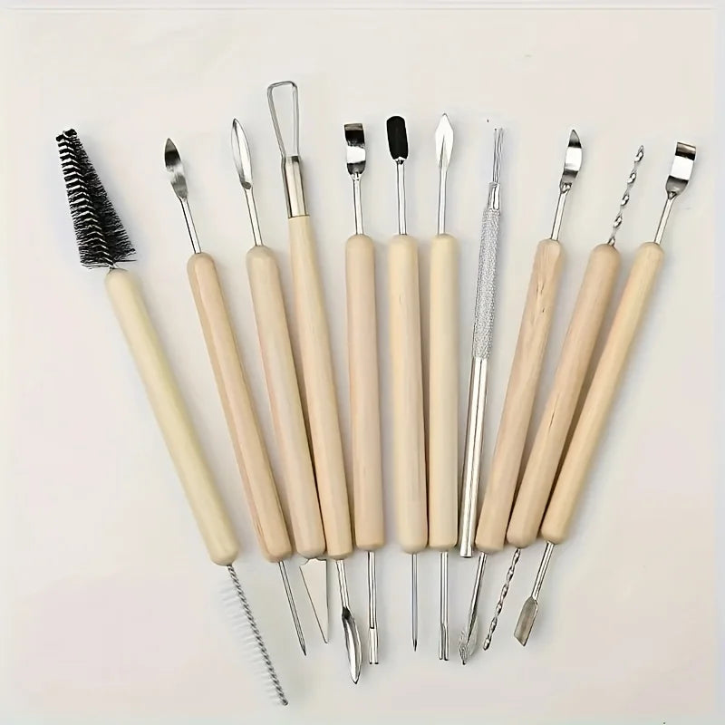 DIY Clay Tool Cold Porcelain Polymer Molding Tools Carving Ceramic