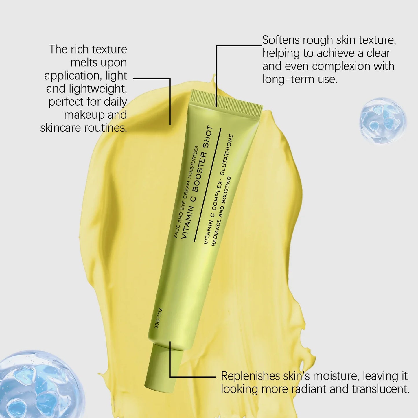 Nicotinamide & Vitamin C Face Cream – Hydrate & Brighten
