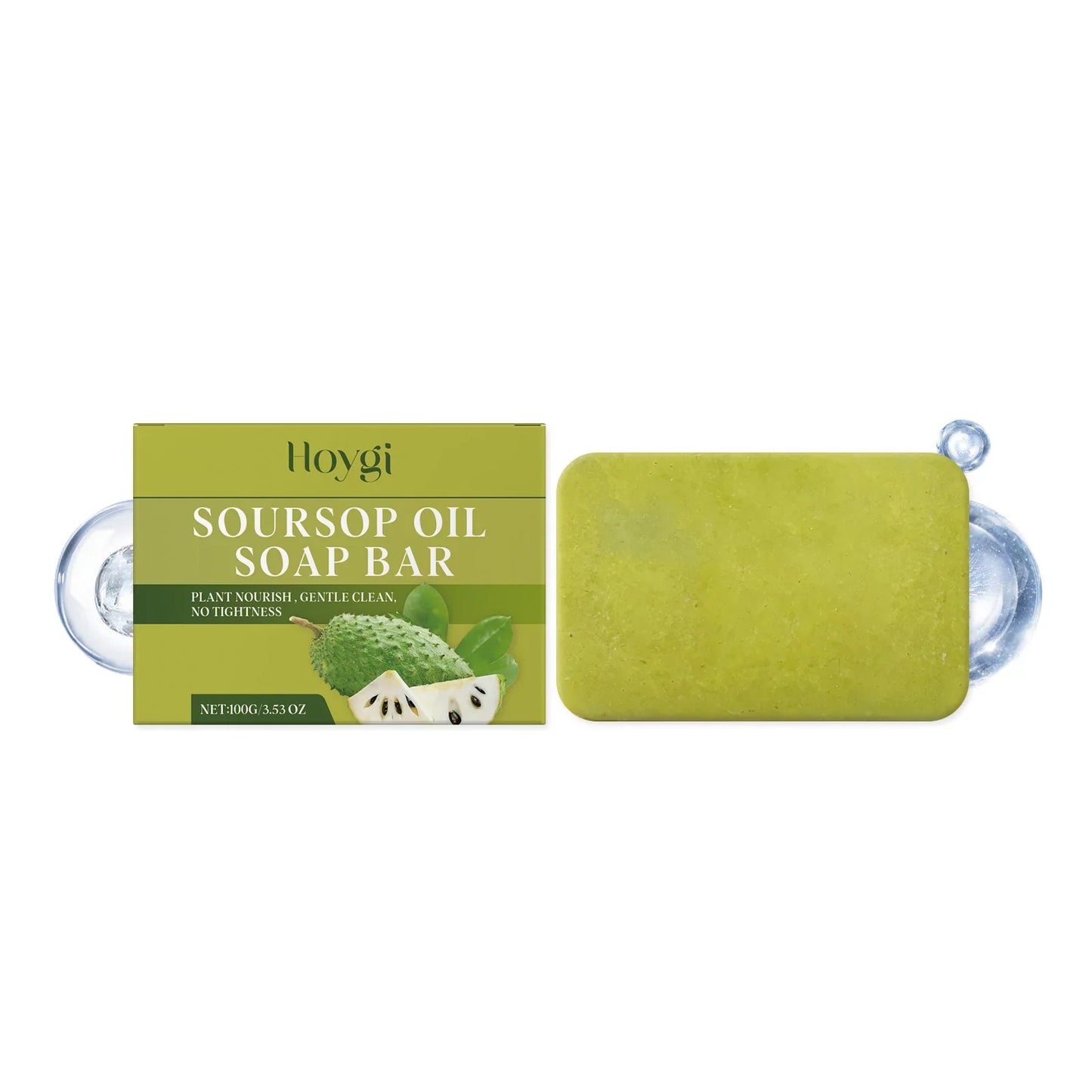 Hoygi Soursop Oil Soap – Cleanse, Nourish & Moisturize Skin