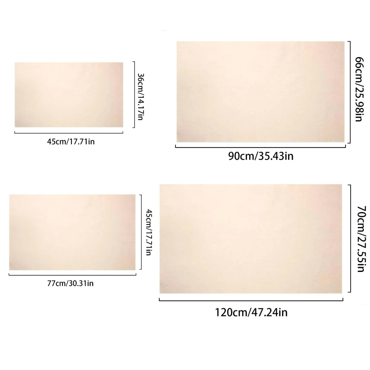 Premium Natural Cotton Dough Proofing Cloth, Versatile, Reusable Canvas Fermentation Cloth, Perfect for Proofing Baguettes Peaceful Pleasures Health and Wellness