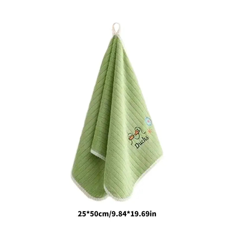 Baby Coral Fleece Washcloth | Soft Quick-Dry Drooling Towel