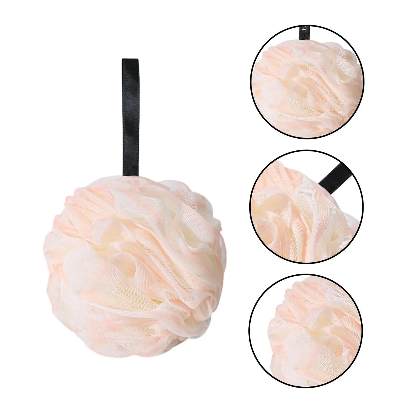 Mesh Bath Loofah Sponge – Foaming Body Scrubber for All Skin