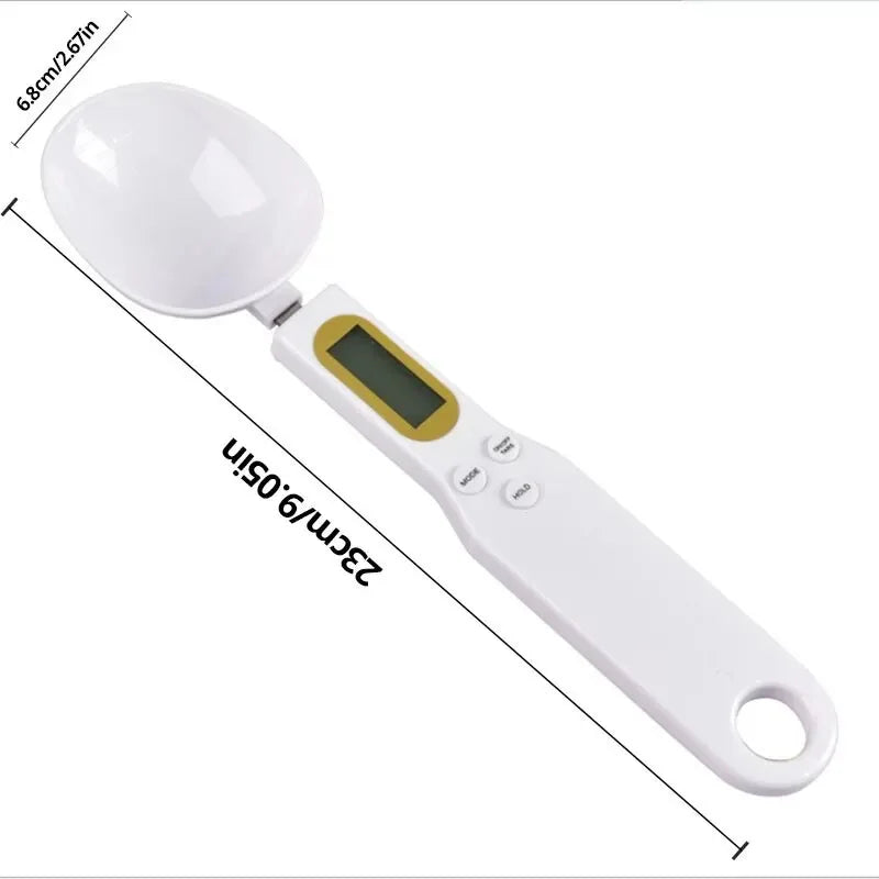 Scale Weighing Spoon Kitchen Scale Electronic Measuring Spoon G Coffee Powder Scale Baking Scale Electronic Measuring Peaceful Pleasures Health and Wellness