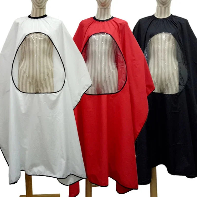 Professional Salon Apron Waterproof Cape Barber Styling Tool Salon Hairdresser Visible Apron Hair Cutting Hairdressing Gown Cape Peaceful Pleasures Health and Wellness