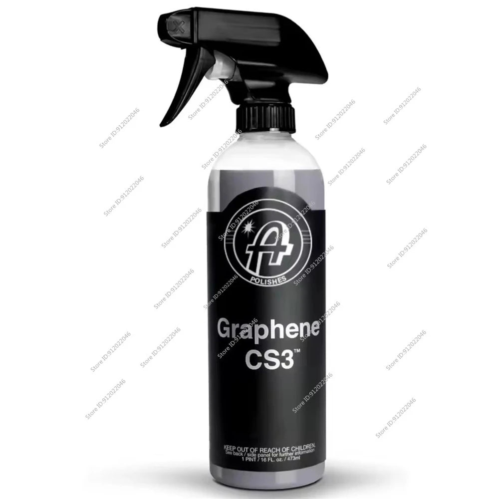 Polishes Graphene CS3 Graphene Waterless Wash Ceramic Spray Coating Detail Spray Gloss Car Wash Cleaning Spray for Car Detailing Peaceful Pleasures Health and Wellness 473ml