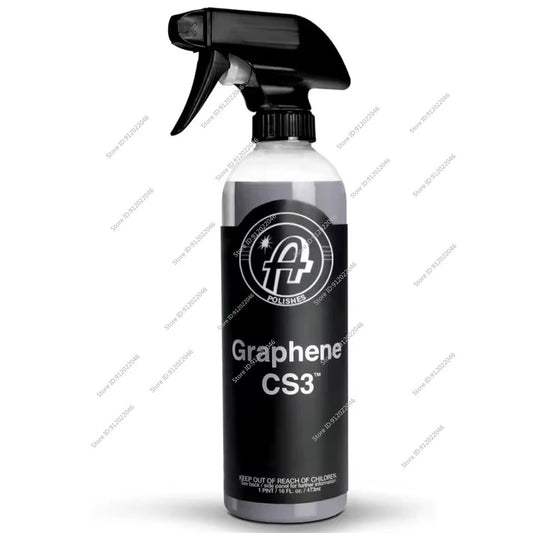 Polishes Graphene CS3 Graphene Waterless Wash Ceramic Spray Coating Detail Spray Gloss Car Wash Cleaning Spray for Car Detailing Peaceful Pleasures Health and Wellness 473ml