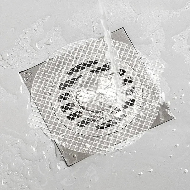 Disposable Self-Adhesive Hair Catcher Stickers for Shower & Drain