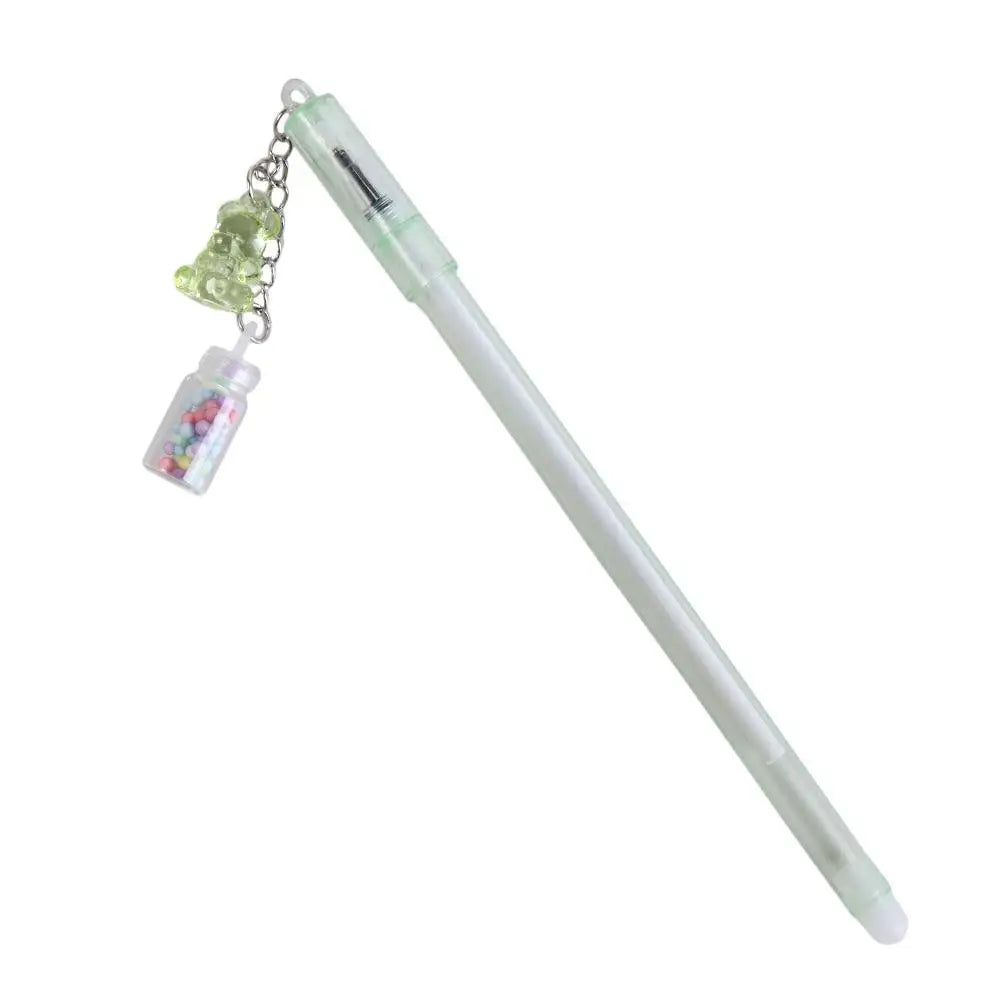 Bear Drifting Bottle Erasable Gel Pen – Cute Girl Stationery