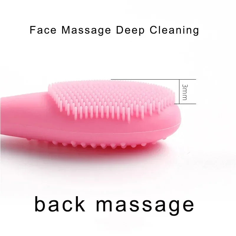 Double Ended Silicone Face Mask and Clay Mask Applicator for Facial Peaceful Pleasures Health and Wellness
