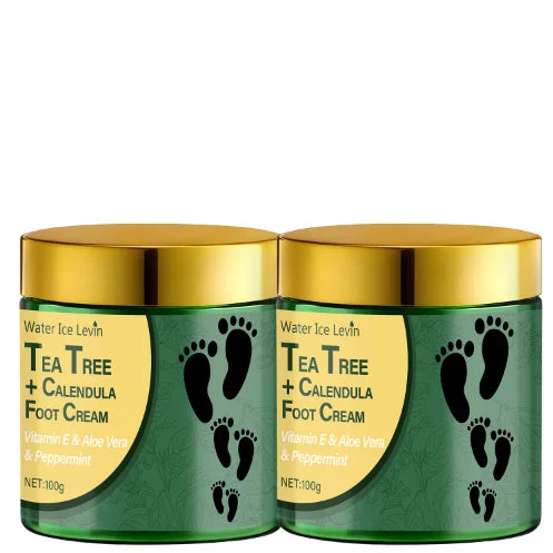 Tea Tree & Calendula Foot Cream | Vitamin E & Aloe Vera 100g