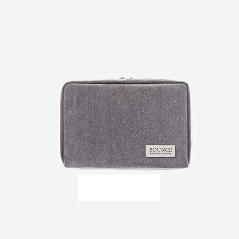 Nylon Zippered Storage Pouch – Cosmetic, Documents & Office