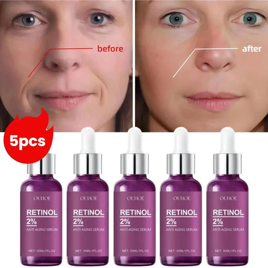 Facial Retinol Serum Whitening Moisturising Fade Fine Lines Anti Wrinkle Anti Ageing Rejuvenate Your Face Korean Cosmetics 30ml Peaceful Pleasures Health and Wellness
