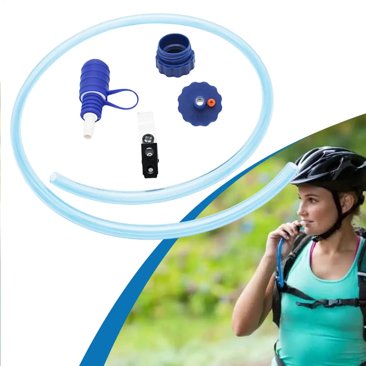 Hydration Drink Tube Kit with Double Adapter – Outdoor Sports