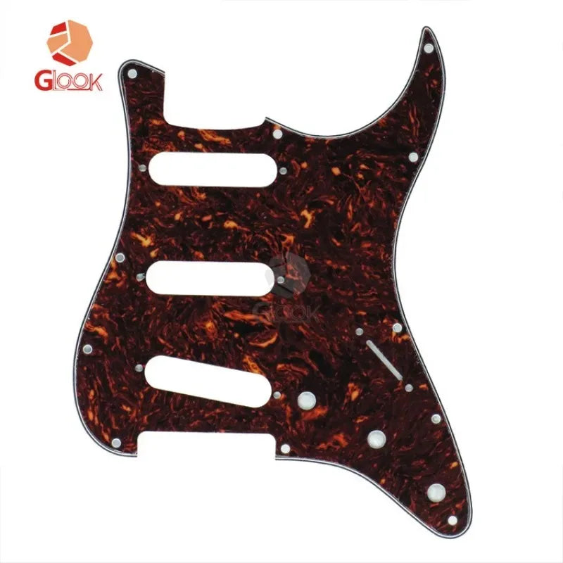 11 Nail Electric Guitar Guard ST SQ Panel Hole Single SSS Meffen