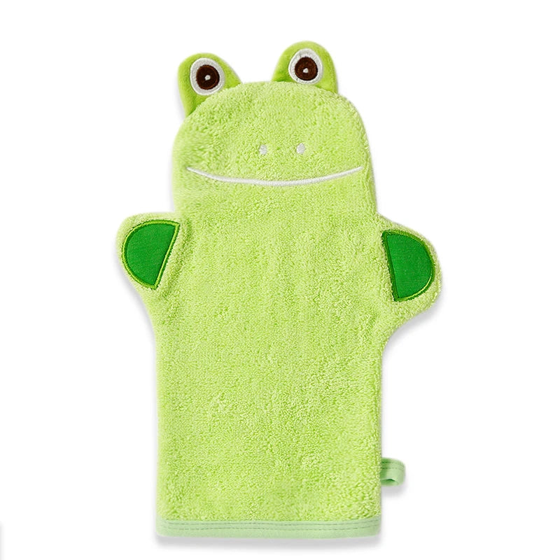 Baby Bath Wipe & Soft Rubbing Towel for Newborns & Toddlers