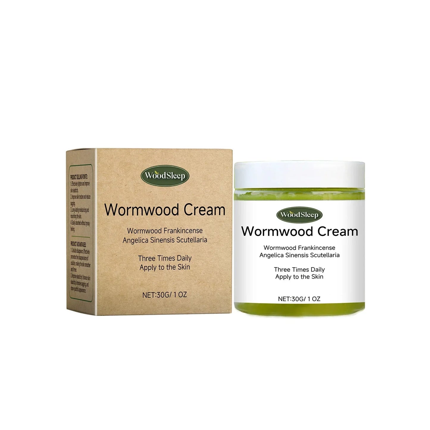 WOODSLEEP Body Firming Cream – Tightening & Moisturizing Lotion