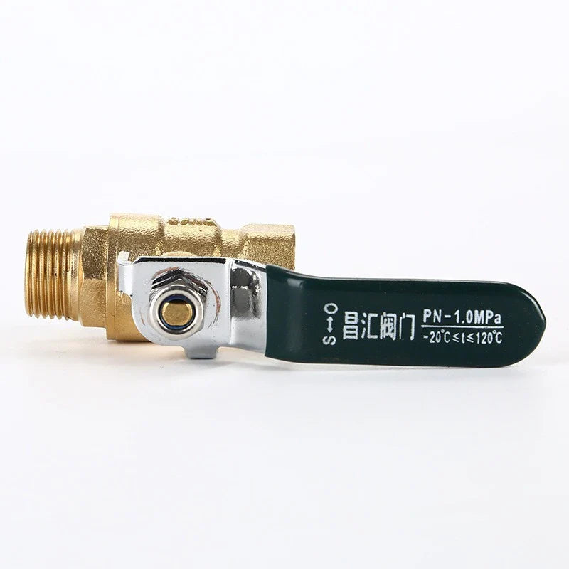 Full Bore Brass Ball Valve | Threaded Copper Water Switch