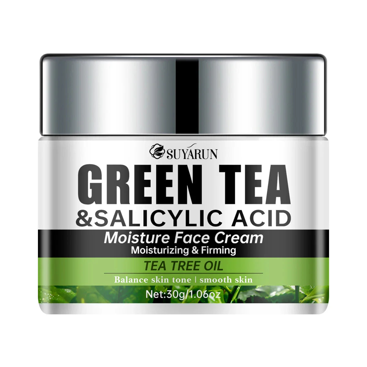SUYARUN Squalane Camellia Green Tea Cream | Face Moisturizer