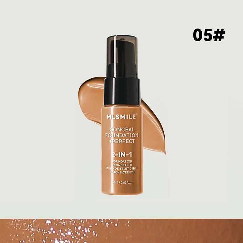 Matte BB Cream Foundation – Full Coverage Oil-Control Waterproof