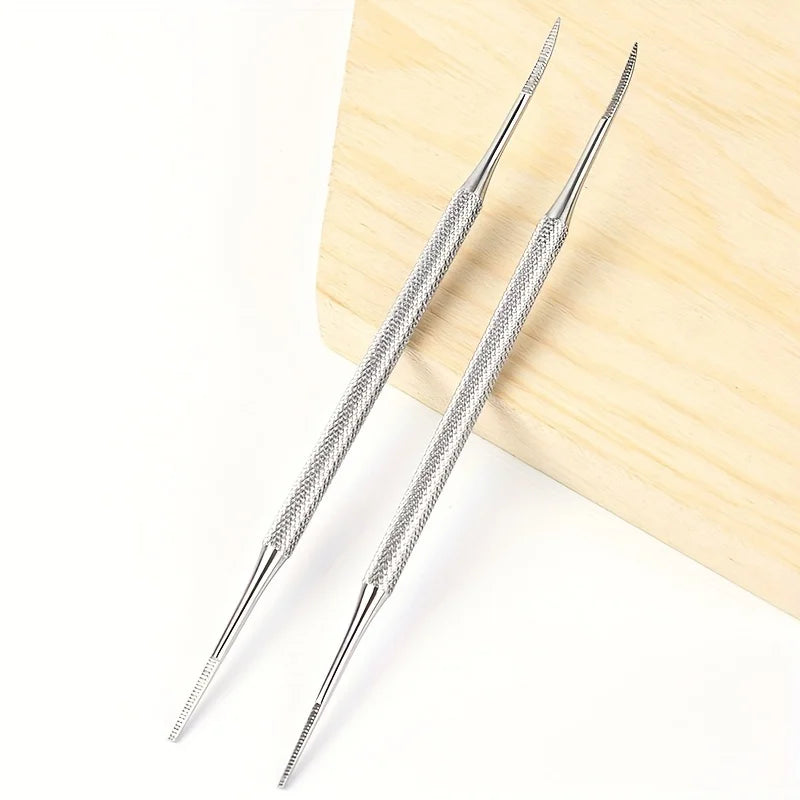 Stainless Steel Nail File, Manicure File, Multifunctional Nail Art Pen, Nail File Tool Peaceful Pleasures Health and Wellness