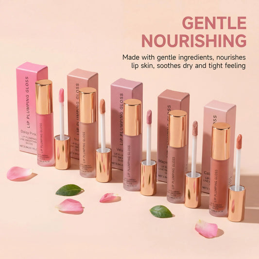 Water Light Lip Gloss – Hydrating Plumping Multi-Color Shine Lip Gloss Oasis Select