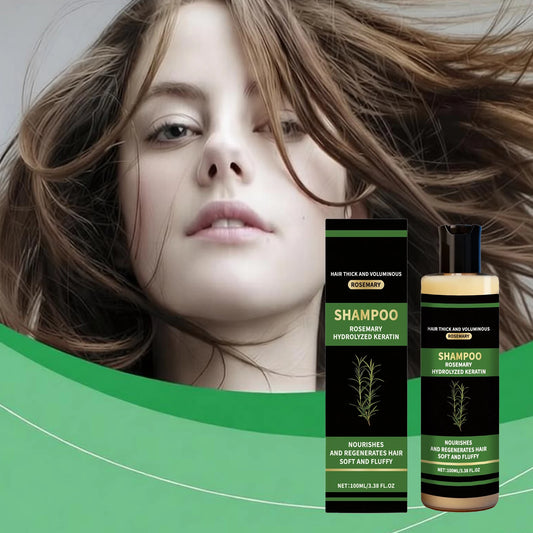 Rosemary Hair Shampoo Thickening Strengthening Thinning Hair Soothes Scalp Oil Control Nourishes Anti Loss Hair Growth Hair Care Peaceful Pleasures Health and Wellness