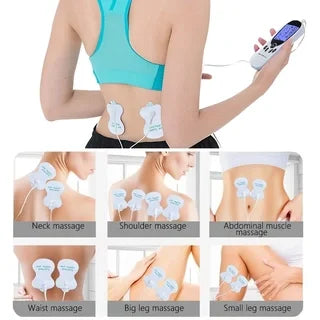 Blue Screen Digital Meridian Massager, Household Multifunctional Pulse Massager, Back and Foot Massager Peaceful Pleasures Health and Wellness