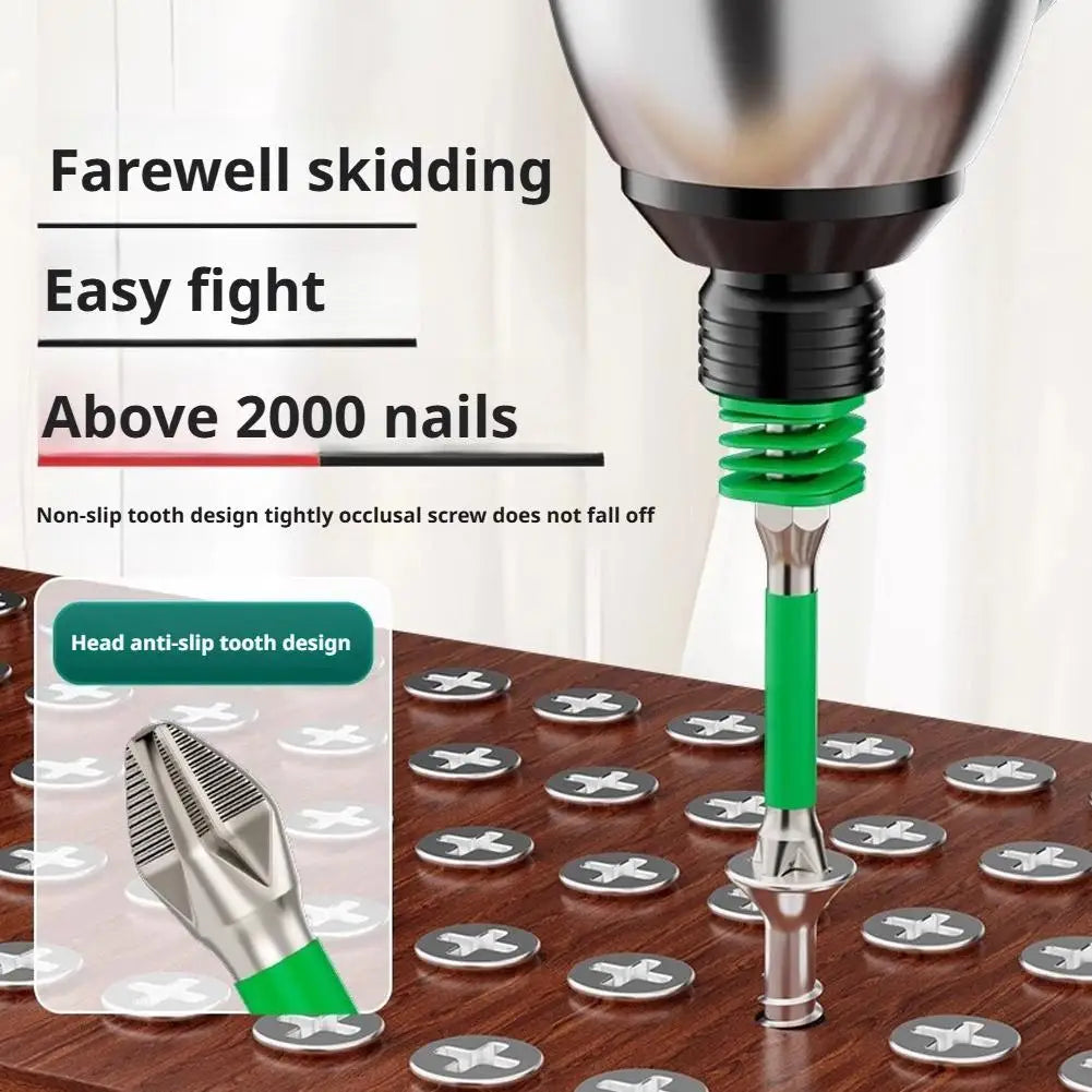 Rainbow Spring Screwdriver Bit 65mm/90mm/110mm Strong Magnetic Anti-Slip Cross Phillips Head for Electric Drill Screwdrivers Peaceful Pleasures Health and Wellness