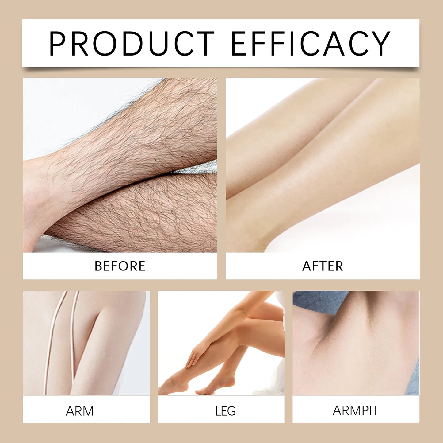 Hoygi Coconut Oil Hair Removal Cream – Painless & Fast