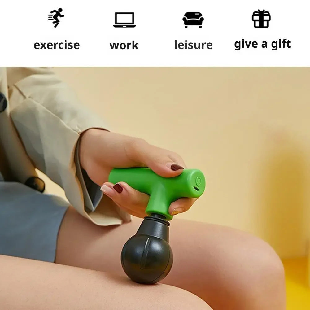 Portable Mini Massage Gun – Deep Tissue Muscle Massager Peaceful Pleasures Health and Wellness