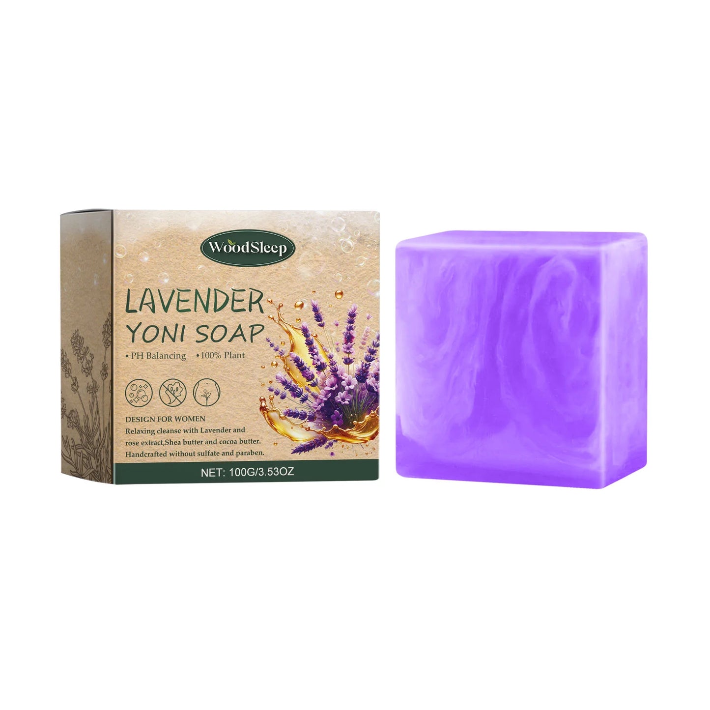 Yoni Bar Soap – pH Balance Feminine Wash | Strawberry Scent