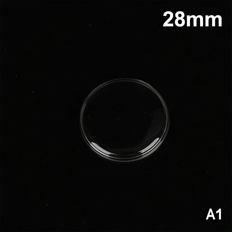 28–32.2mm Acrylic Watch Crystal Lens Dome Replacement Cover