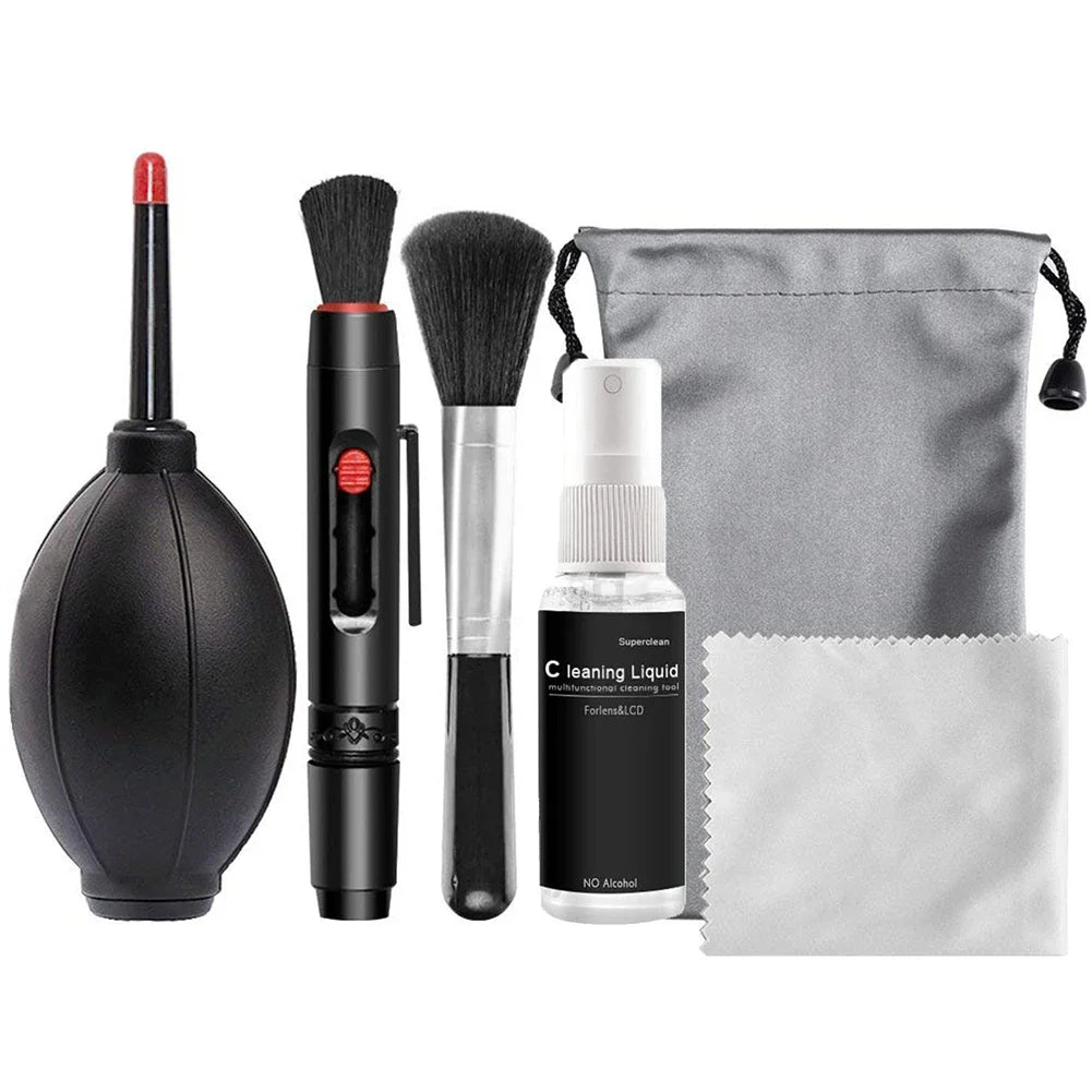 DSLR Camera Lens Cleaning Kit 5–29 Pcs | Sensor & Lens Cleaner