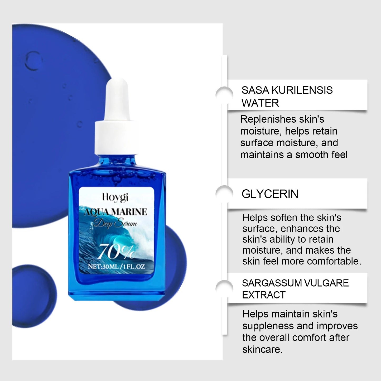 Ocean Marine Facial Serum | Hydrating, Brightening & Barrier Repair