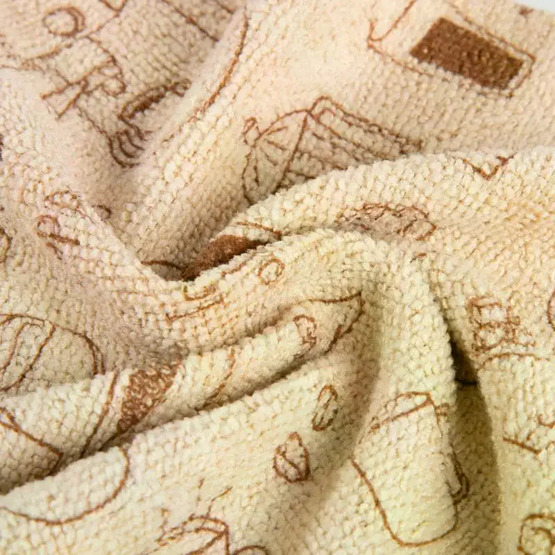 Reusable Microfiber Cleaning Cloth Roll | Cute Prints, 20 Sheets