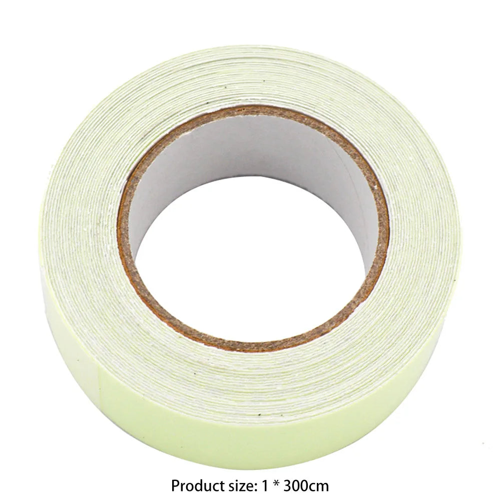Luminous Fluorescent Night Self-adhesive Glow In The Dark Sticker Tape Safety Security Home Decoration Warning Adhesive Tape Peaceful Pleasures Health and Wellness