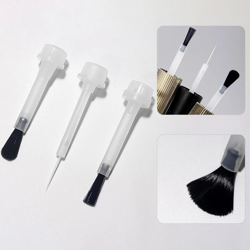 Nail Polish Replacement Brushes Gel Polish Replacement Brushes For Professional Salon Or Home Use Manicure Applicators Tools Peaceful Pleasures Health and Wellness