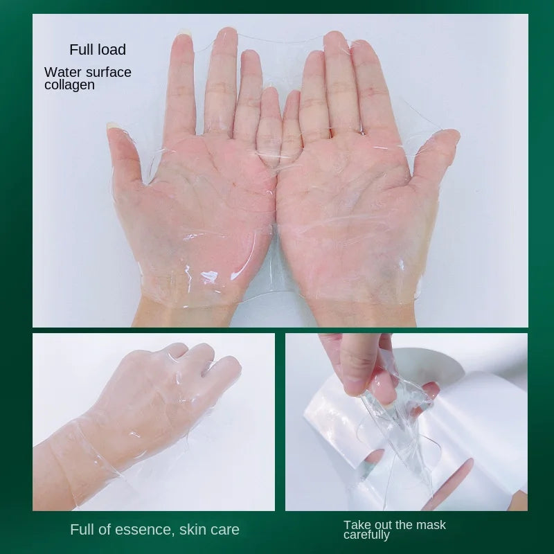 5pcs*30ml Tiktok Hot Sale Seaweed Collagen Filling Crystal Mask Replenishing Fruit Jelly Skin Transparent Mask Skin Care Masque Peaceful Pleasures Health and Wellness