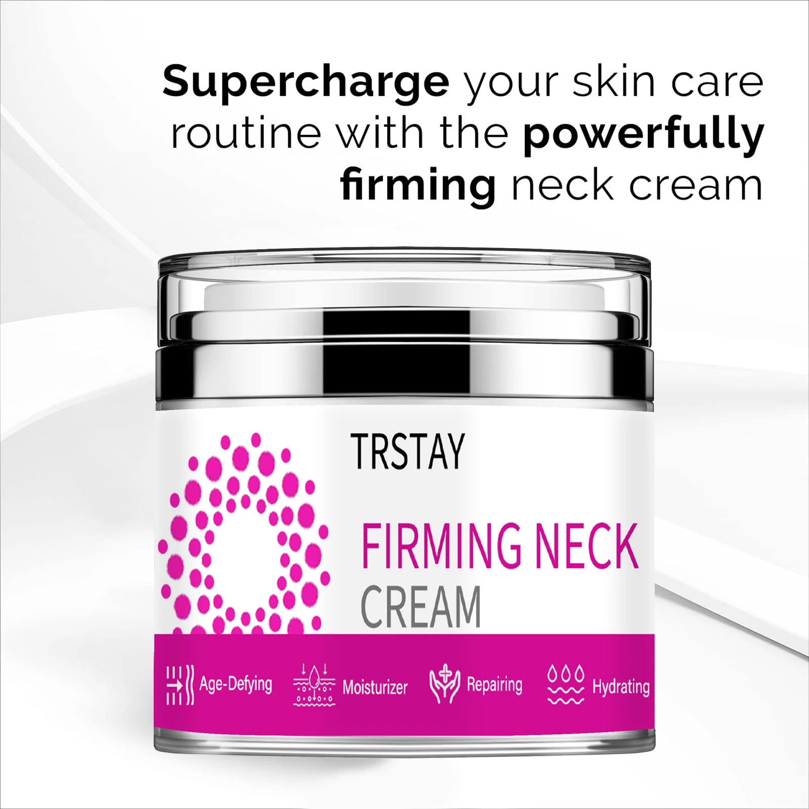 ACTIVSCIENCE Neck Firming Cream - Natural Anti-Aging Facial Moisturizer with Retinol Collagen & Hyaluronic Acid - Day & Night An Peaceful Pleasures Health and Wellness
