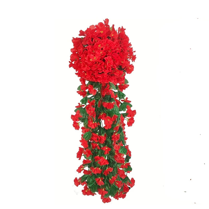 Artificial Silk Rose Vine for Wedding Arch & Home Decor