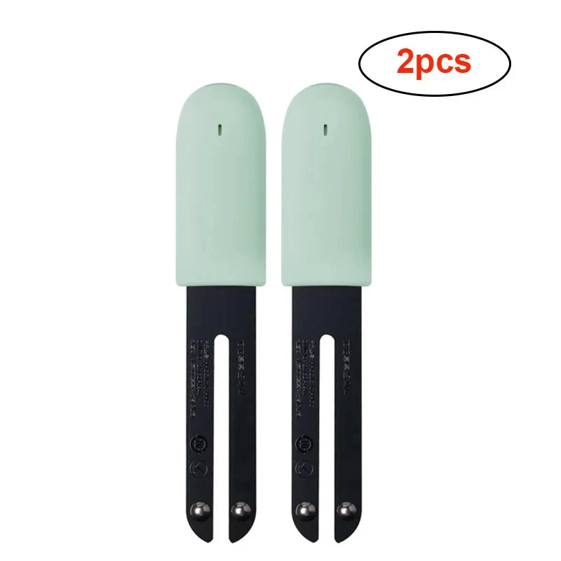 HHCC Flower Monitor Flora Garden Care Plant Grass Soil Water Fertility Smart Tester Sensor Flower Gardening Detector For Xiaomi Peaceful Pleasures Health and Wellness green 2 pcs