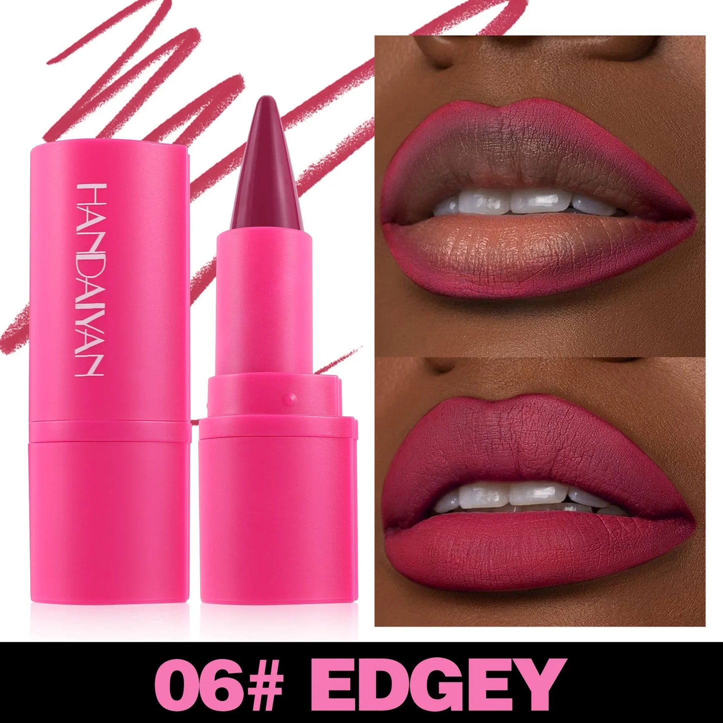 Handaiyan 2-in-1 Matte Lip Liner & Lipstick Pen | Waterproof