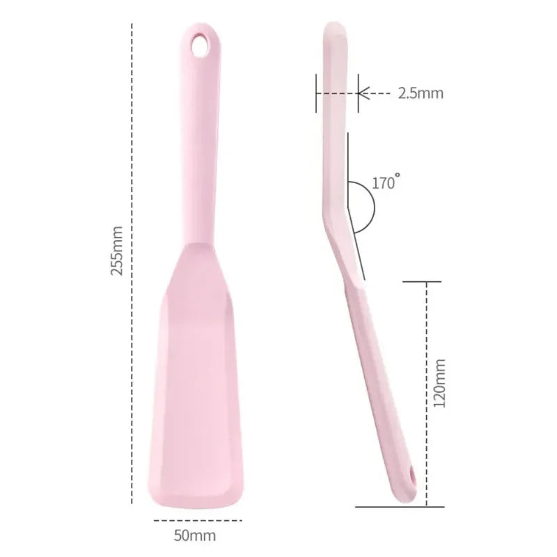 Silicone Spatula – Non-Stick Turner for Eggs, Pancakes & Steak