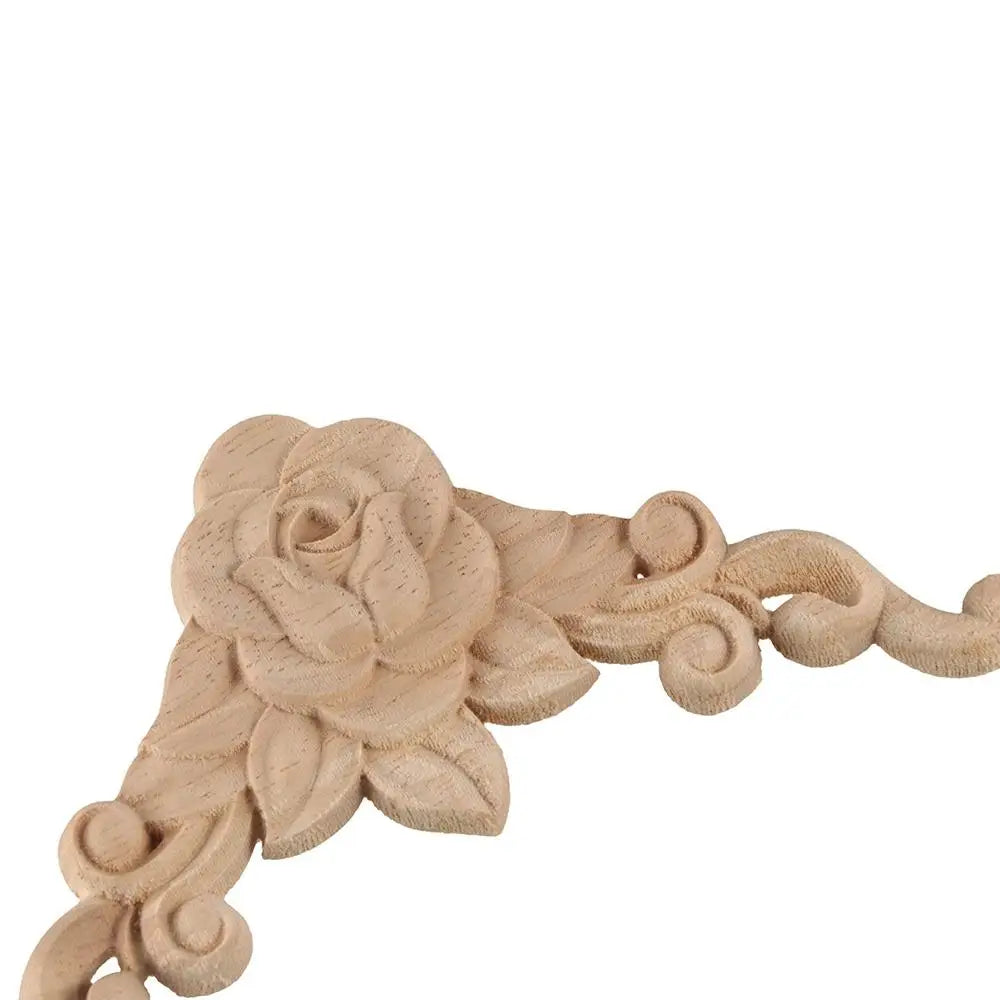 Wooden Corner Appliqué Mouldings Set of 4 | Furniture Decor