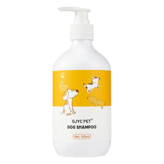 Dog Shampoo Conditioner Pet Bath Pet Shower Gel Soft General Bathing Supplies Sterilization Deodorant Fragrant Itching 500ML Peaceful Pleasures Health and Wellness