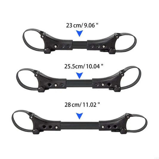 3-Piece Twin Baby Stroller Connector | Adjustable Universal Linker Stroller Connector Peaceful Pleasures Health and Wellness Default Title