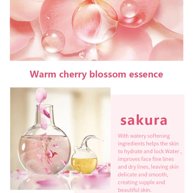 YOUNGCOME Sakura Cherry Blossom Face Cream | Deep Hydration Facial Moisturizer Cream Peaceful Pleasures Health and Wellness