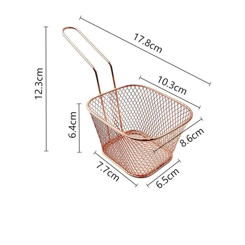 Stainless Steel Mini Frying Basket | French Fries Strainer