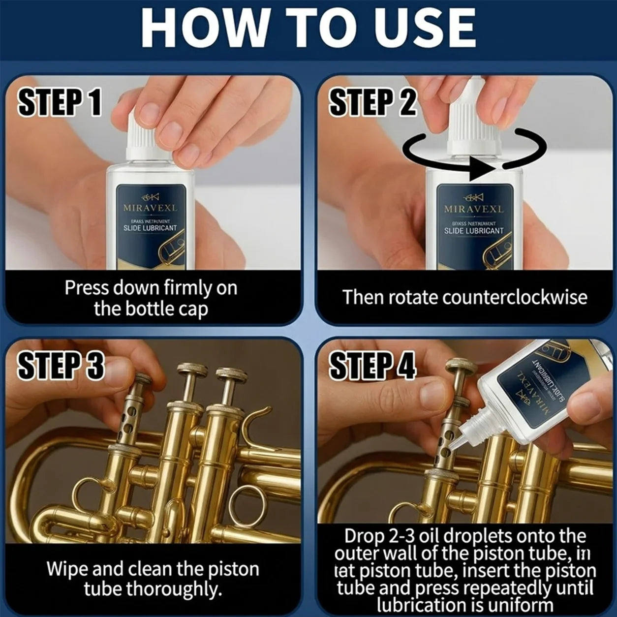 Cork Grease & Care Kit for Brass & Woodwind Instruments